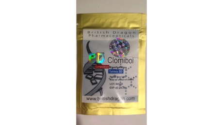 Фото 2 - Clomibol (кломифен) 50mg/50tabs