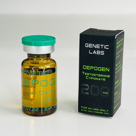 Фото 2 - Тестостерону Ципіонат Генетік (Depogen Genetic) 200мг 10мл