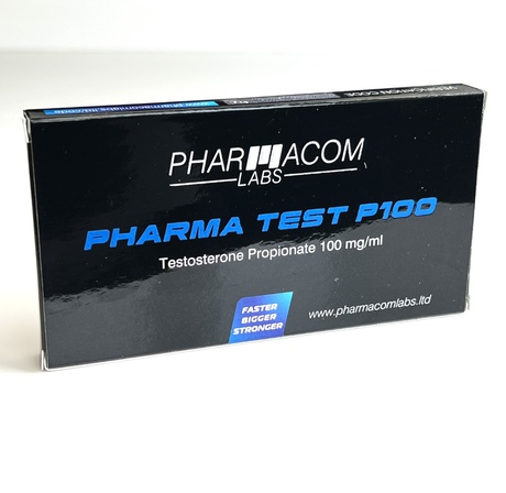 Фото 3 - Тестостерону пропіонат Фармаком ампули (Pharma Test P100 Pharmacom) 100мг 1мл