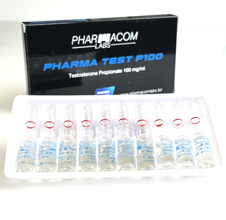 Фото 2 - Тестостерону пропіонат Фармаком ампули (Pharma Test P100 Pharmacom) 100мг 1мл