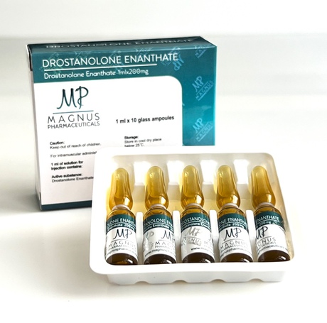 Фото 2 - Мастерон енантат Магнус ампули (Drostanolone Enanthate Magnus) 200мг 1мл