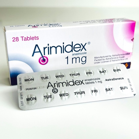 Фото 2 - Анастрозол Арімідекс (Anastrozole Arimidex) 1мг 14табл (блістер)