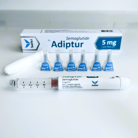 Фото 4 - Семаглутид Adiptur шприц-ручка (Semaglutide) 5мг