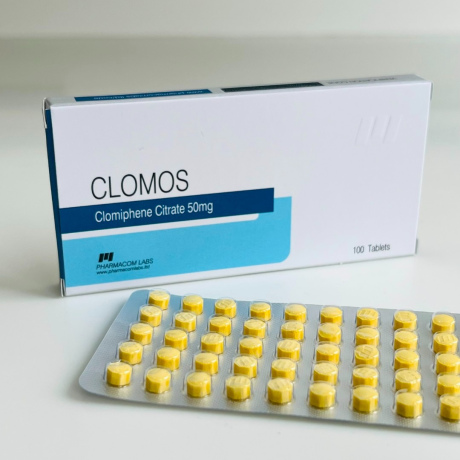 Фото 2 - Кломід Фармаком (Clomos Pharmacom) 50мг 25т 1/2 блістера
