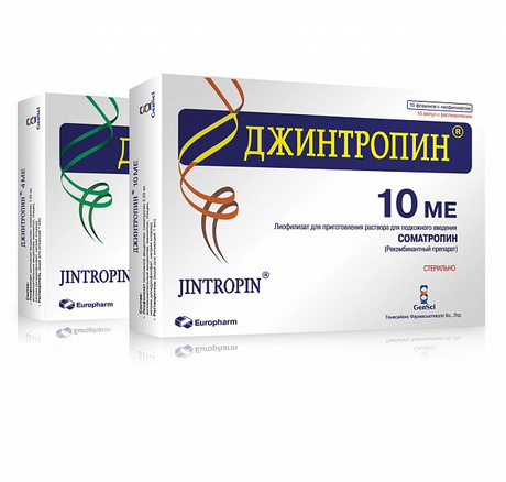 Фото 2 - Jintropin Europharm (Джинтропин Еврофарм)  10фл 10ME