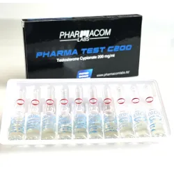 Тестостерону Ципіонат Фармаком ампули (Pharma Test C200 Pharmacom) 200мг 1мл